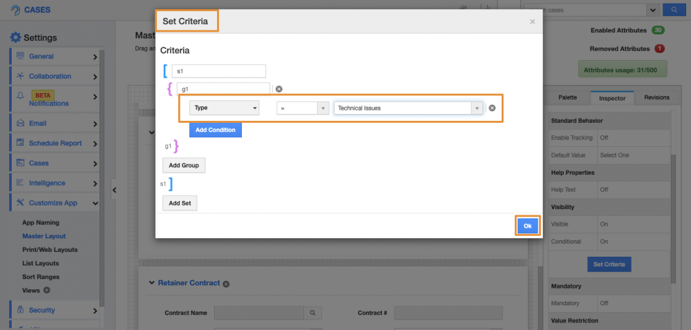 Enhanced Visibility Conditions